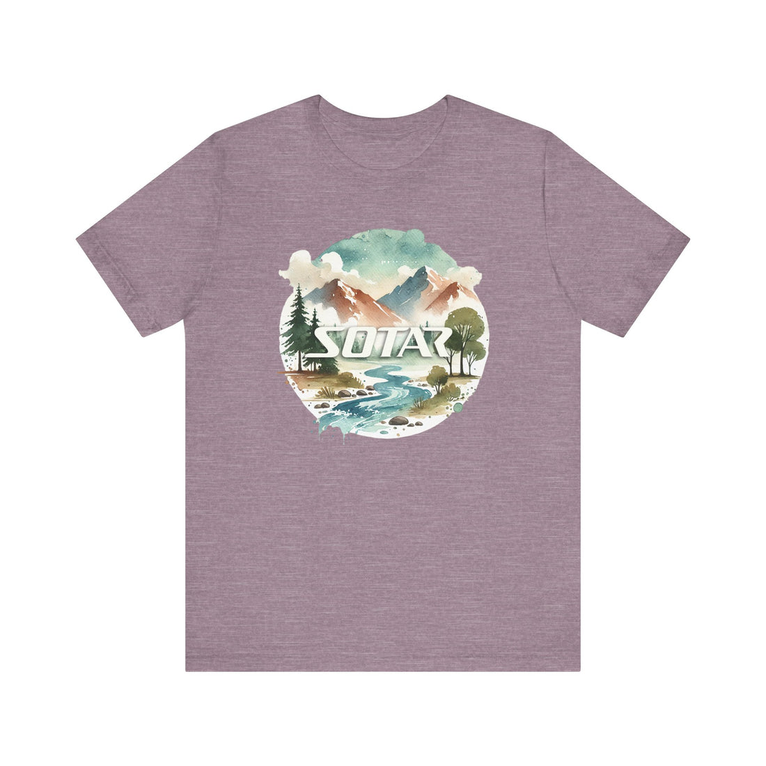 Unisex Short Sleeve Tee - Watercolor 202