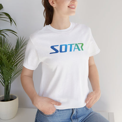 SOTAR Ocean LOGO Graphic Tee - Unisex Casual T-Shirt, Everyday Outdoor