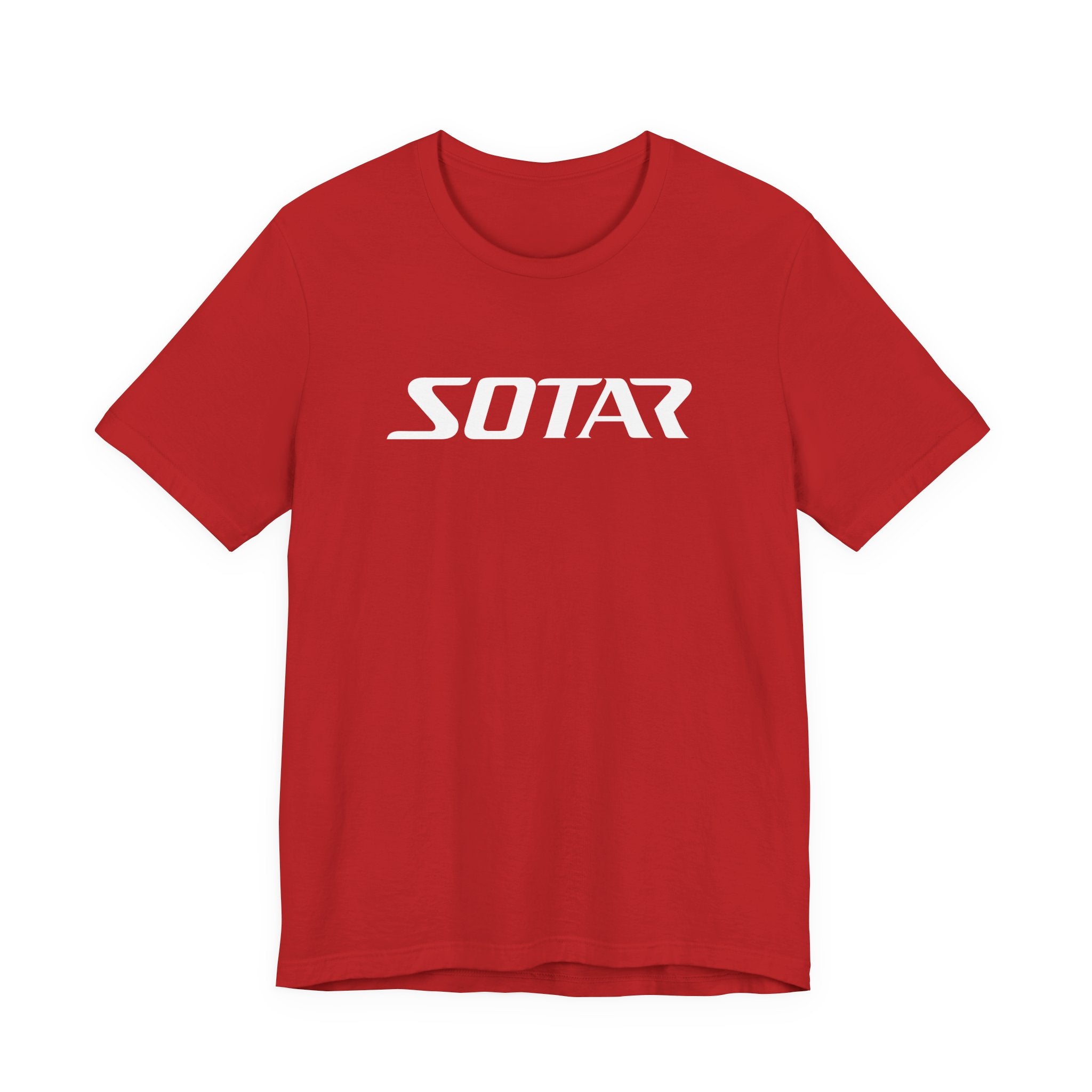 SOTAR White LOGO Graphic Tee - Unisex Casual T-Shirt, Everyday Outdoor