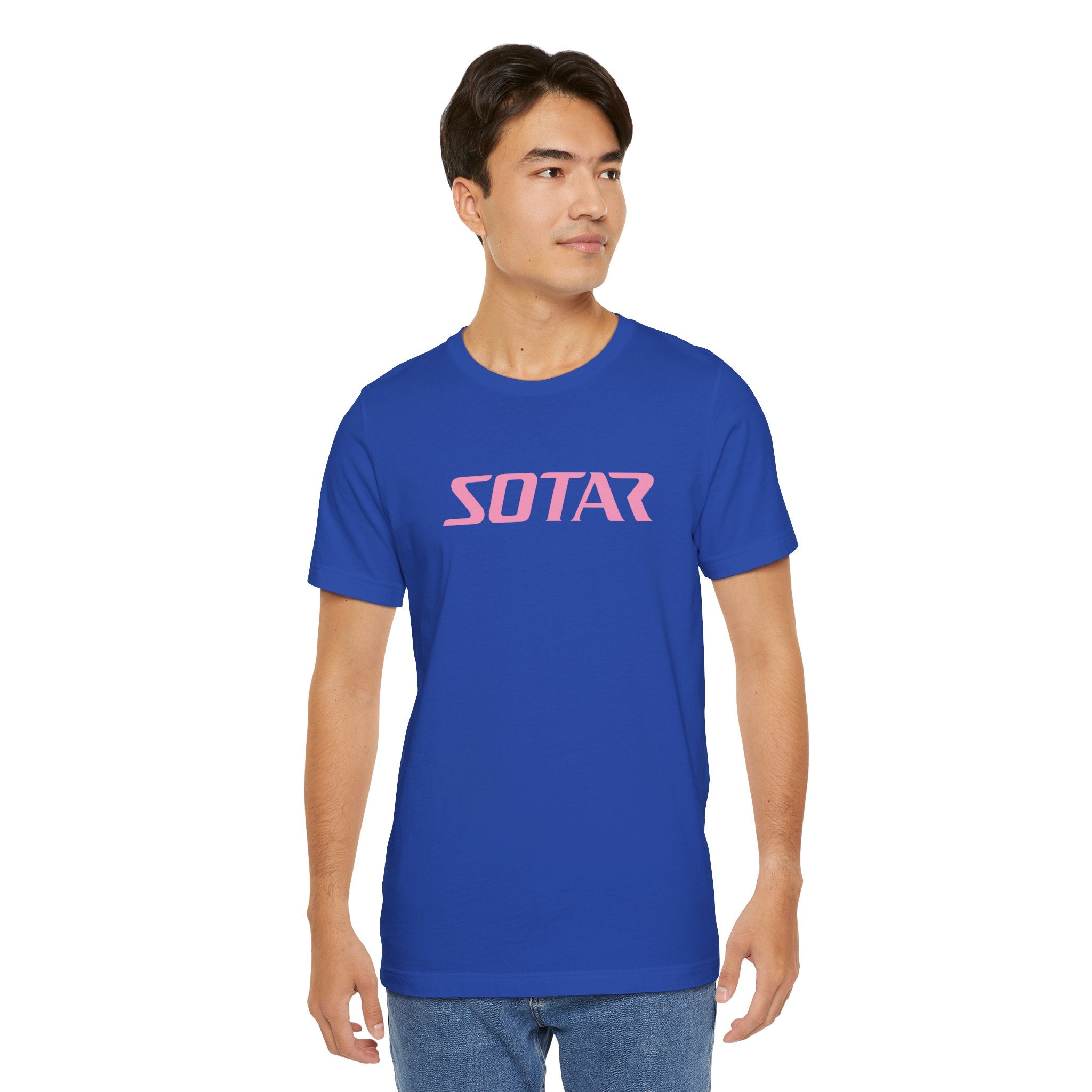SOTAR Pink LOGO Graphic Tee - Unisex Casual T-Shirt, Everyday Outdoor
