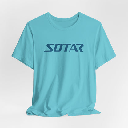 SOTAR Teal LOGO Graphic Tee - Unisex Casual T-Shirt, Everyday Outdoor