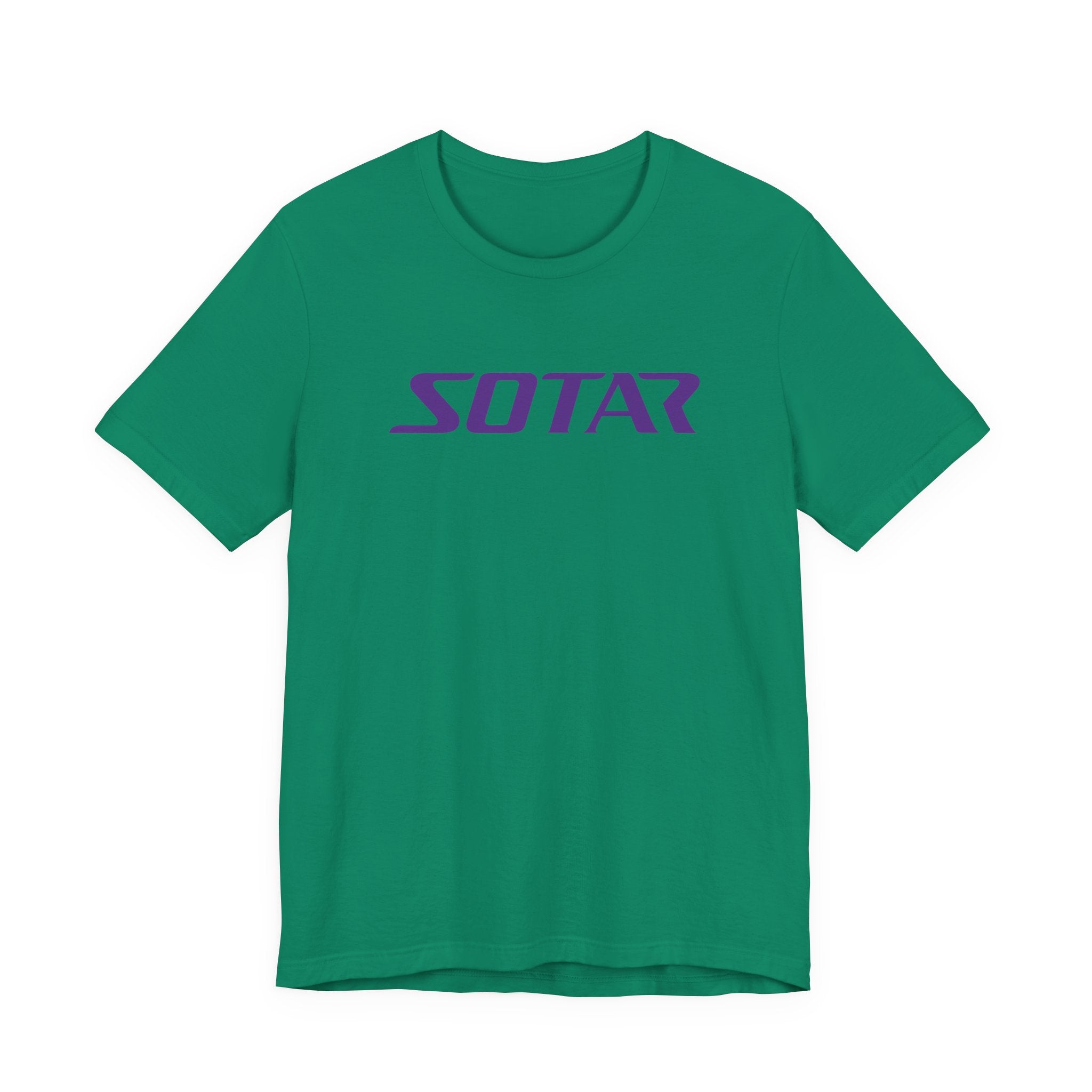 SOTAR Purple LOGO Graphic Tee - Unisex Casual T-Shirt, Everyday Outdoor