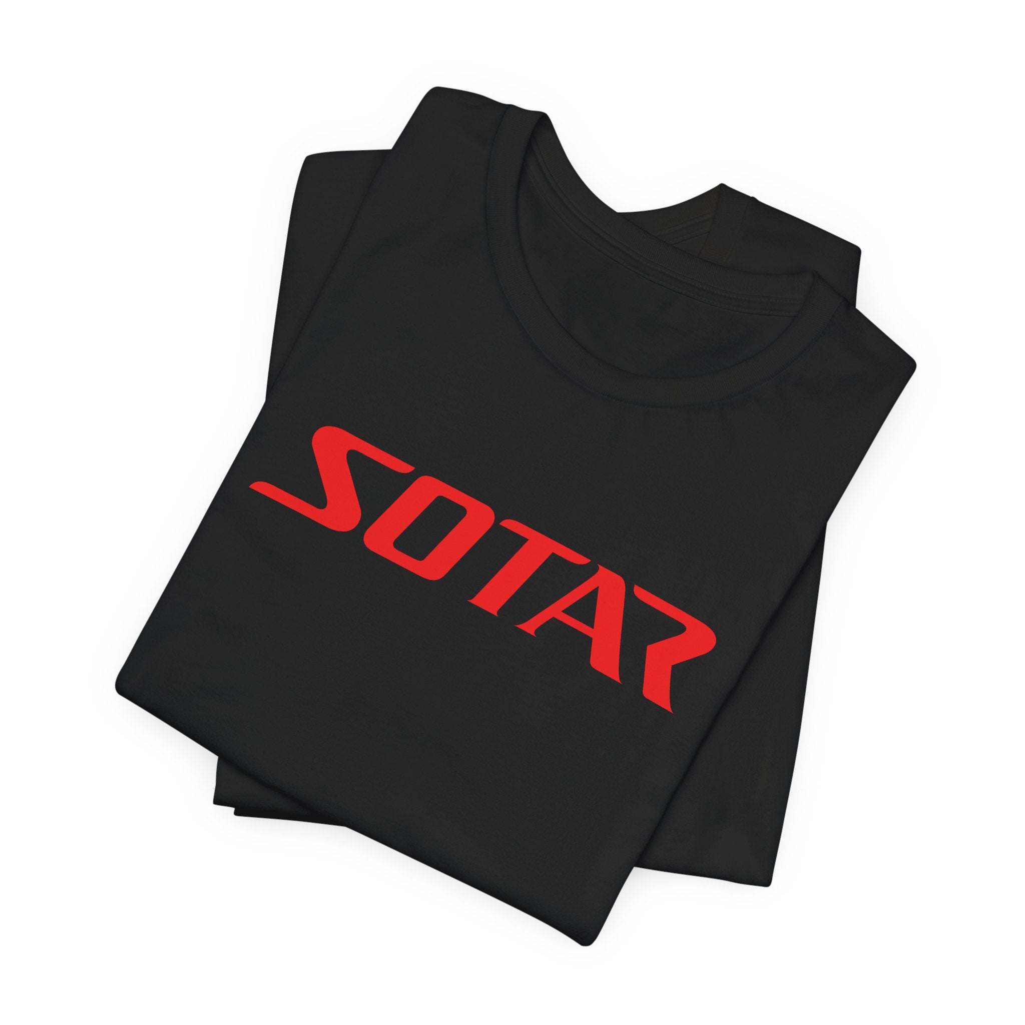 SOTAR Red LOGO Graphic Tee - Unisex Casual T-Shirt, Everyday Outdoor