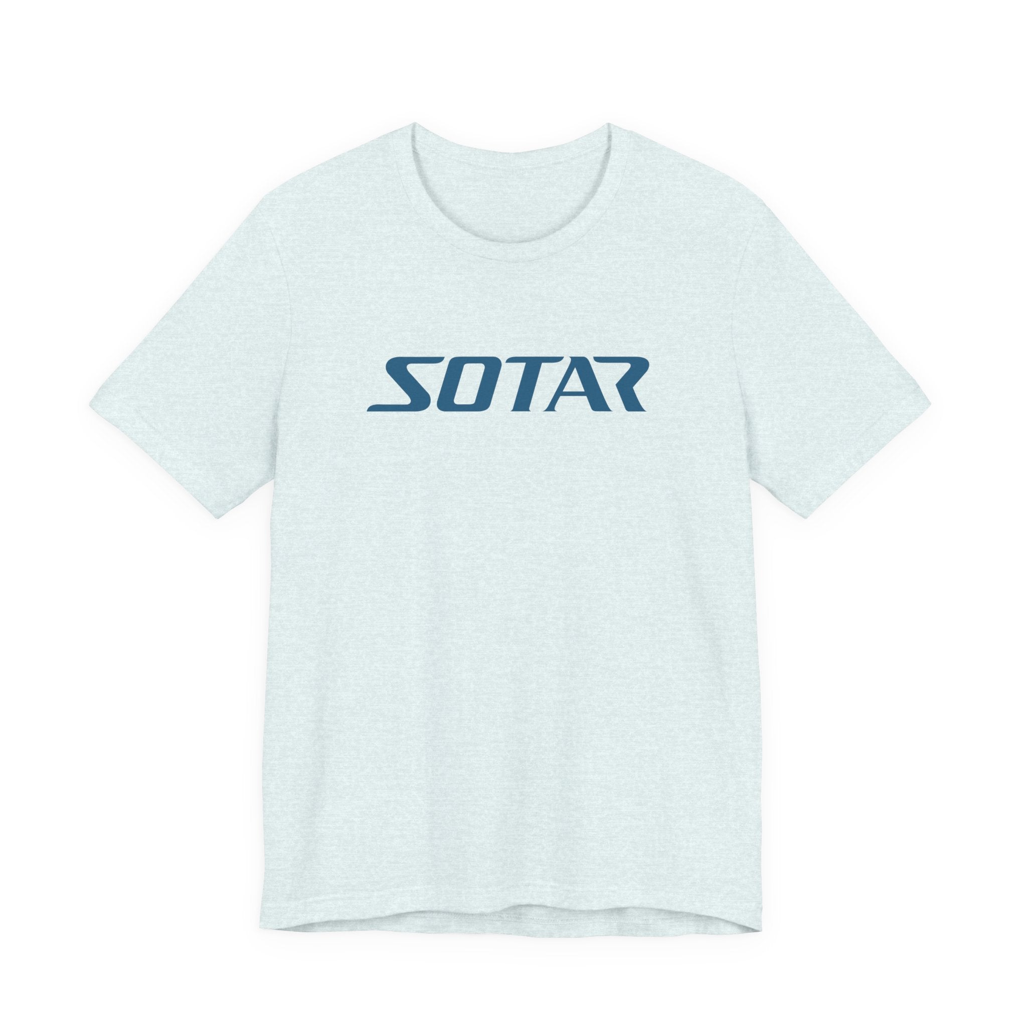 SOTAR Teal LOGO Graphic Tee - Unisex Casual T-Shirt, Everyday Outdoor