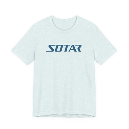 SOTAR Teal LOGO Graphic Tee - Unisex Casual T-Shirt, Everyday Outdoor