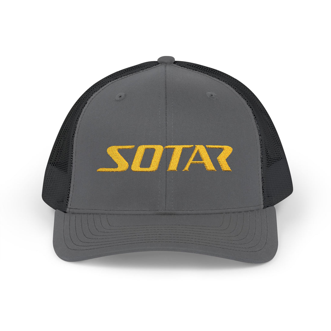 Snapback Trucker Cap - Yellow Logo