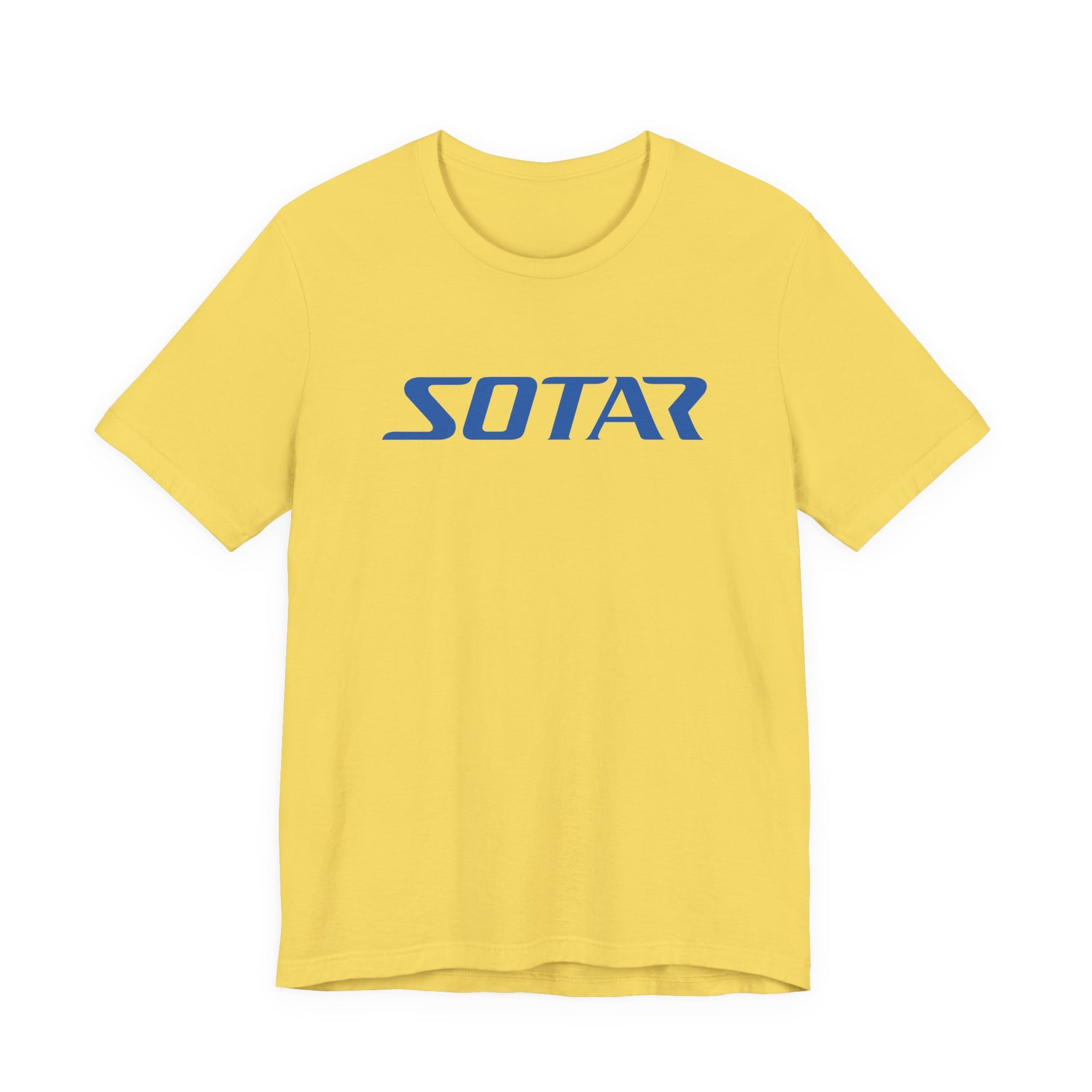 SOTAR Blue LOGO Graphic Tee - Unisex Casual T-Shirt, Everyday Outdoor