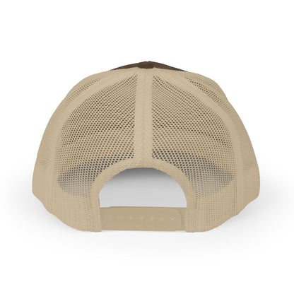 Snapback Trucker Cap - Pink Logo