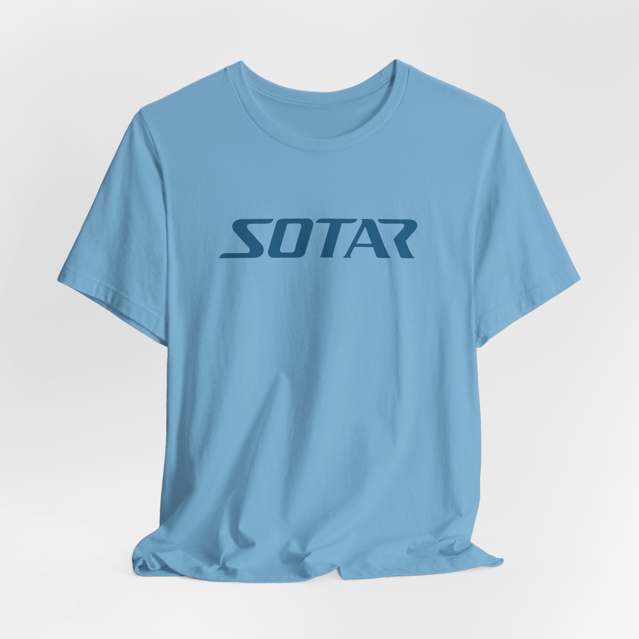 SOTAR Teal LOGO Graphic Tee - Unisex Casual T-Shirt, Everyday Outdoor