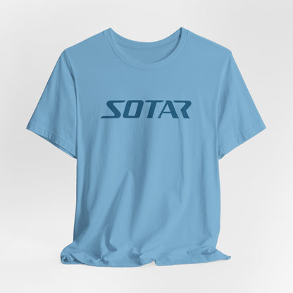 SOTAR Teal LOGO Graphic Tee - Unisex Casual T-Shirt, Everyday Outdoor