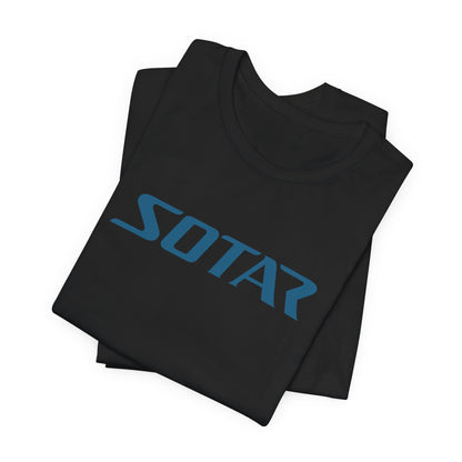 SOTAR Teal LOGO Graphic Tee - Unisex Casual T-Shirt, Everyday Outdoor