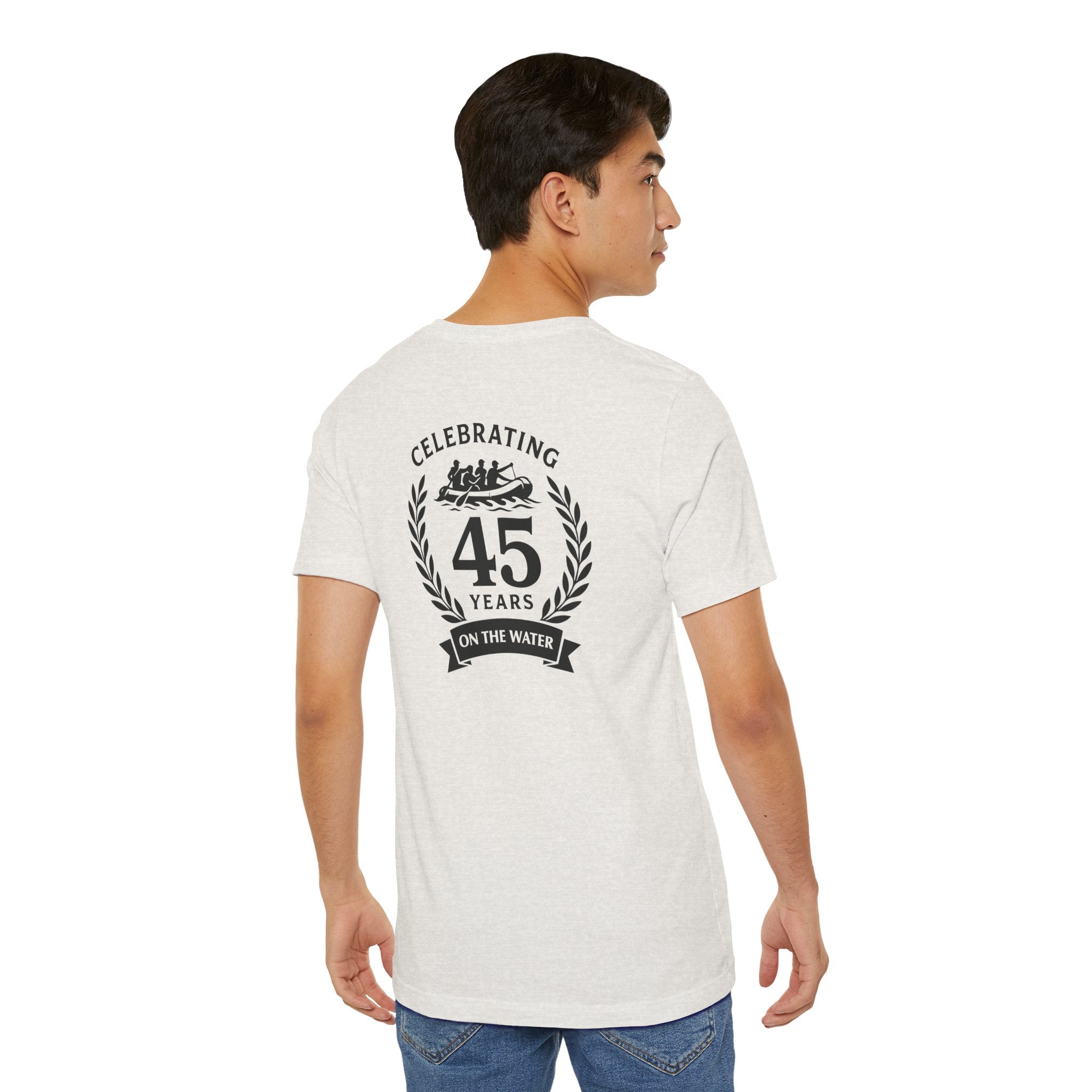 SOTAR Black Logo Celebrating 45 Years Unisex Tee, Commemorative Shirt, Whitewater Rafting Anniversary T-Shirt