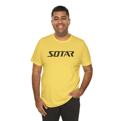 SOTAR Black LOGO  T-Shirt