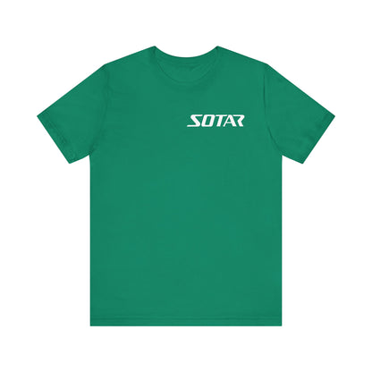 SOTAR White Logo Celebrating 45 Years Unisex Tee, Commemorative Shirt, Whitewater Rafting Anniversary T-Shirt