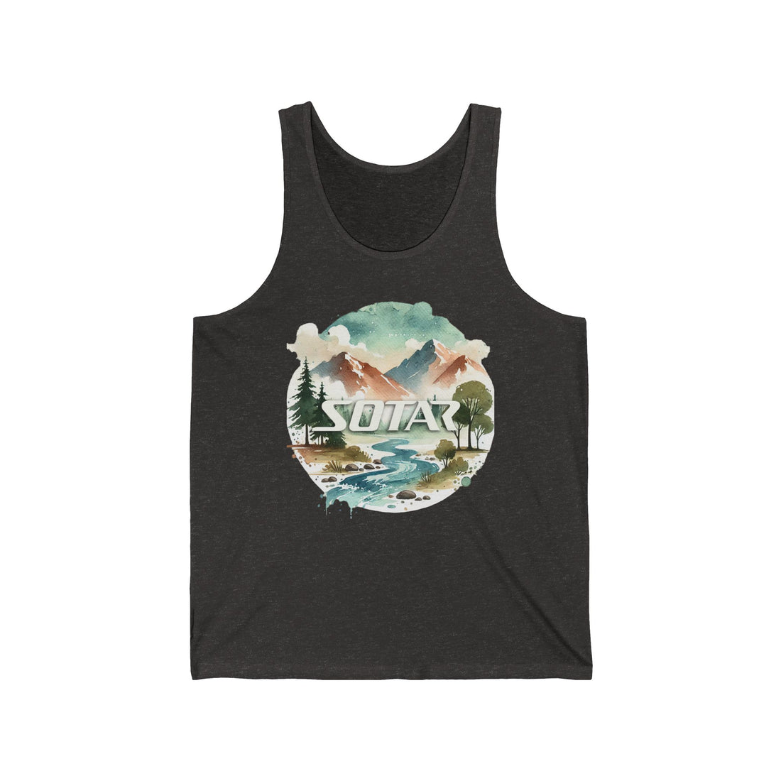 Unisex Jersey Tank - Watercolor 201