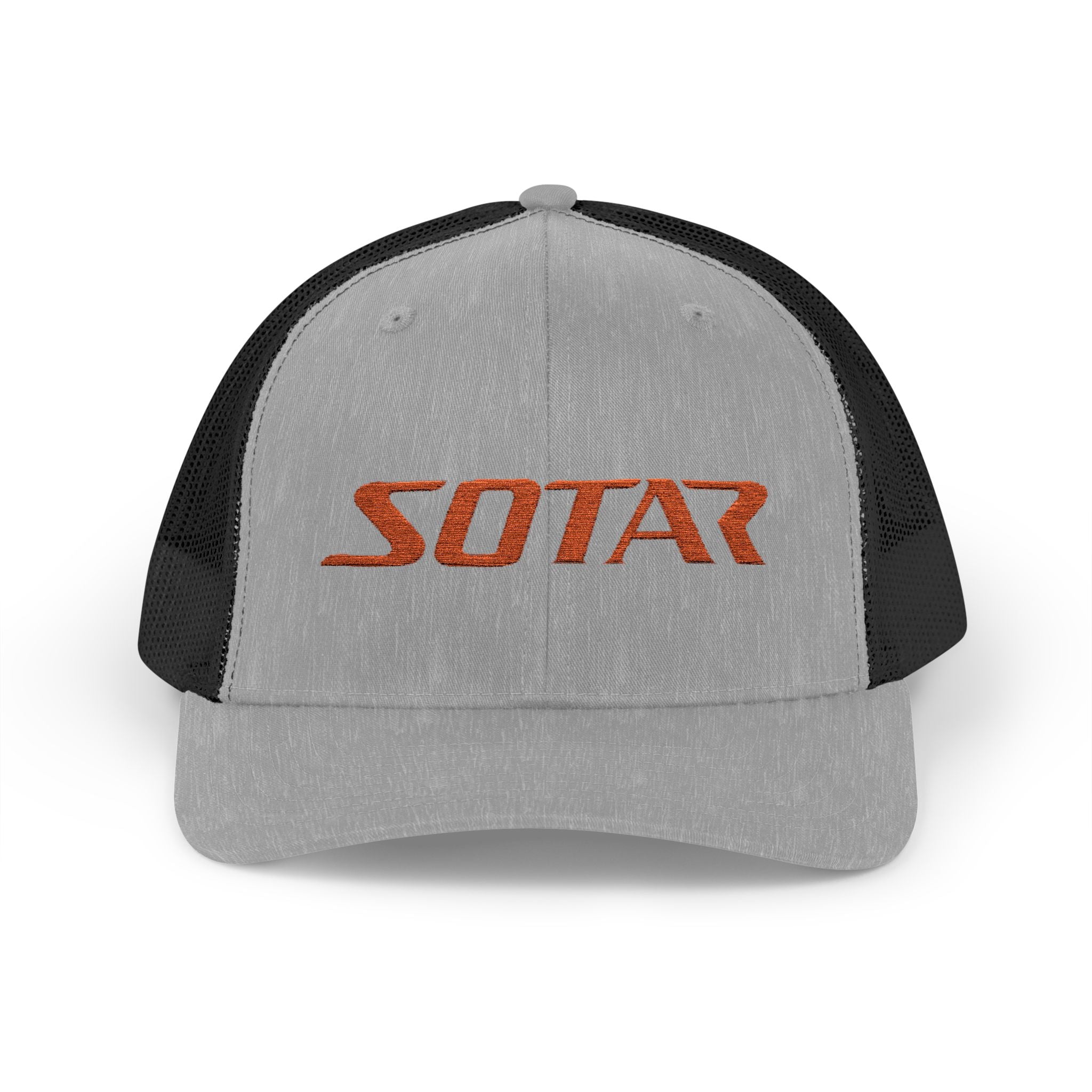 Snapback Trucker Cap - Orange Logo