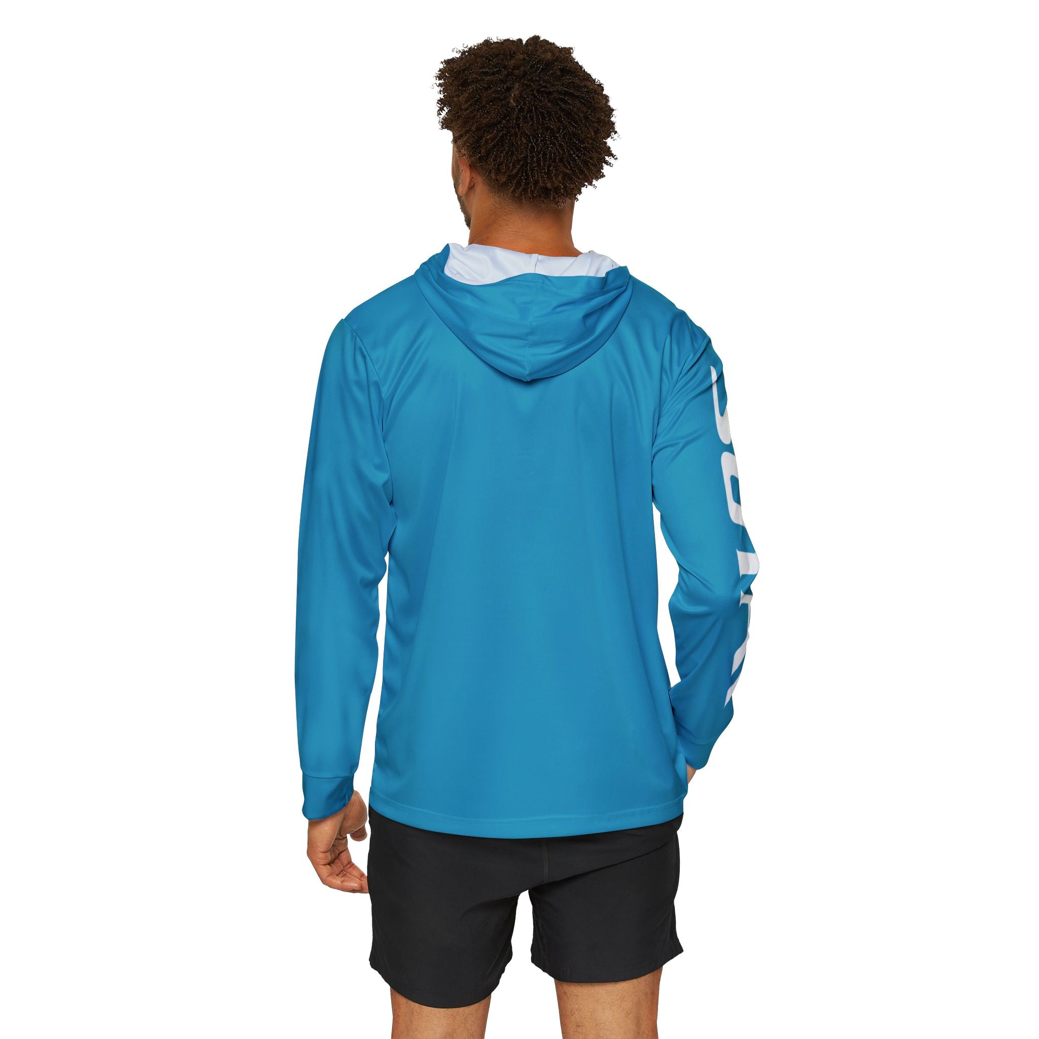 Teal White SOTAR Men's UPF 50+ Sun Shirt