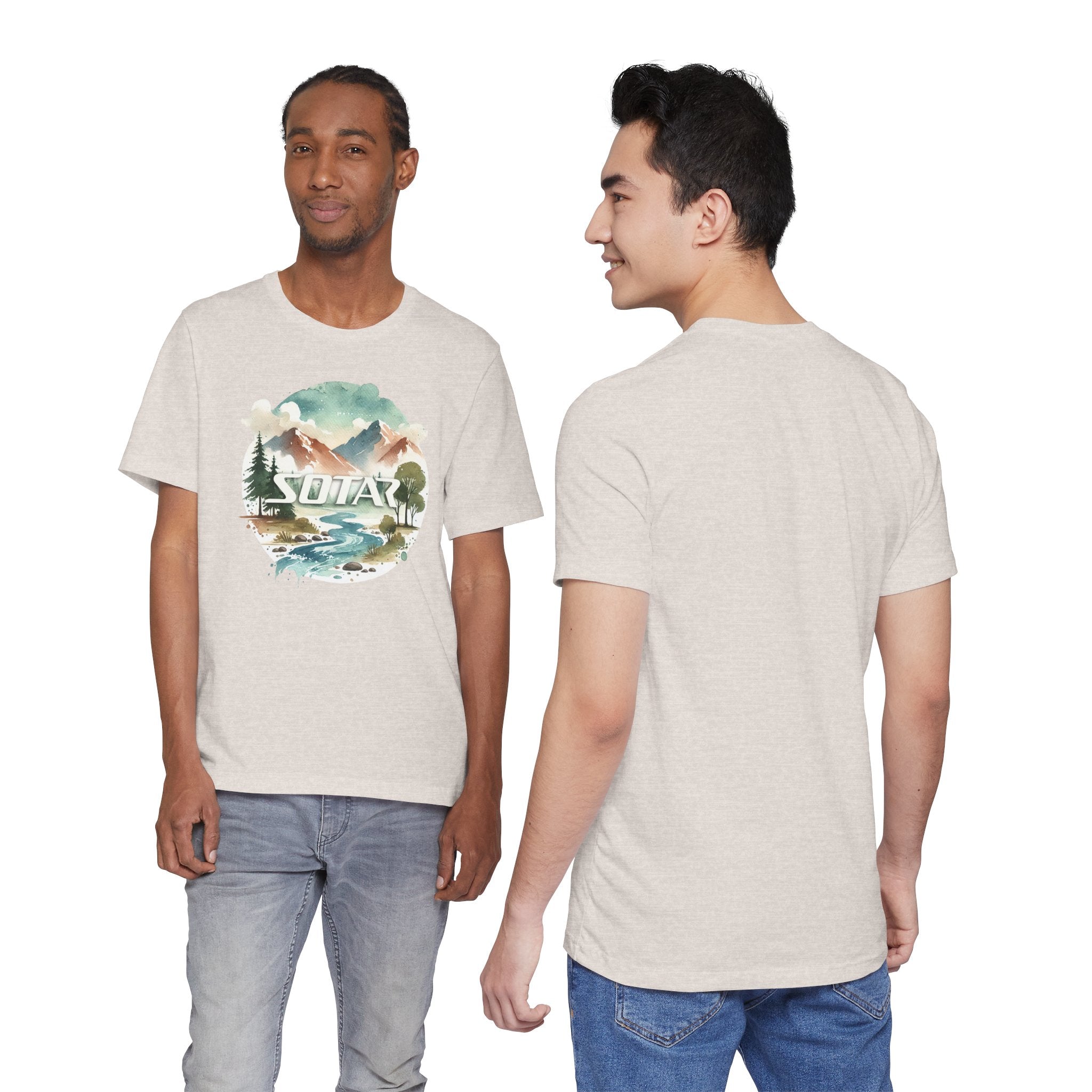 Unisex Short Sleeve Tee - Watercolor 202