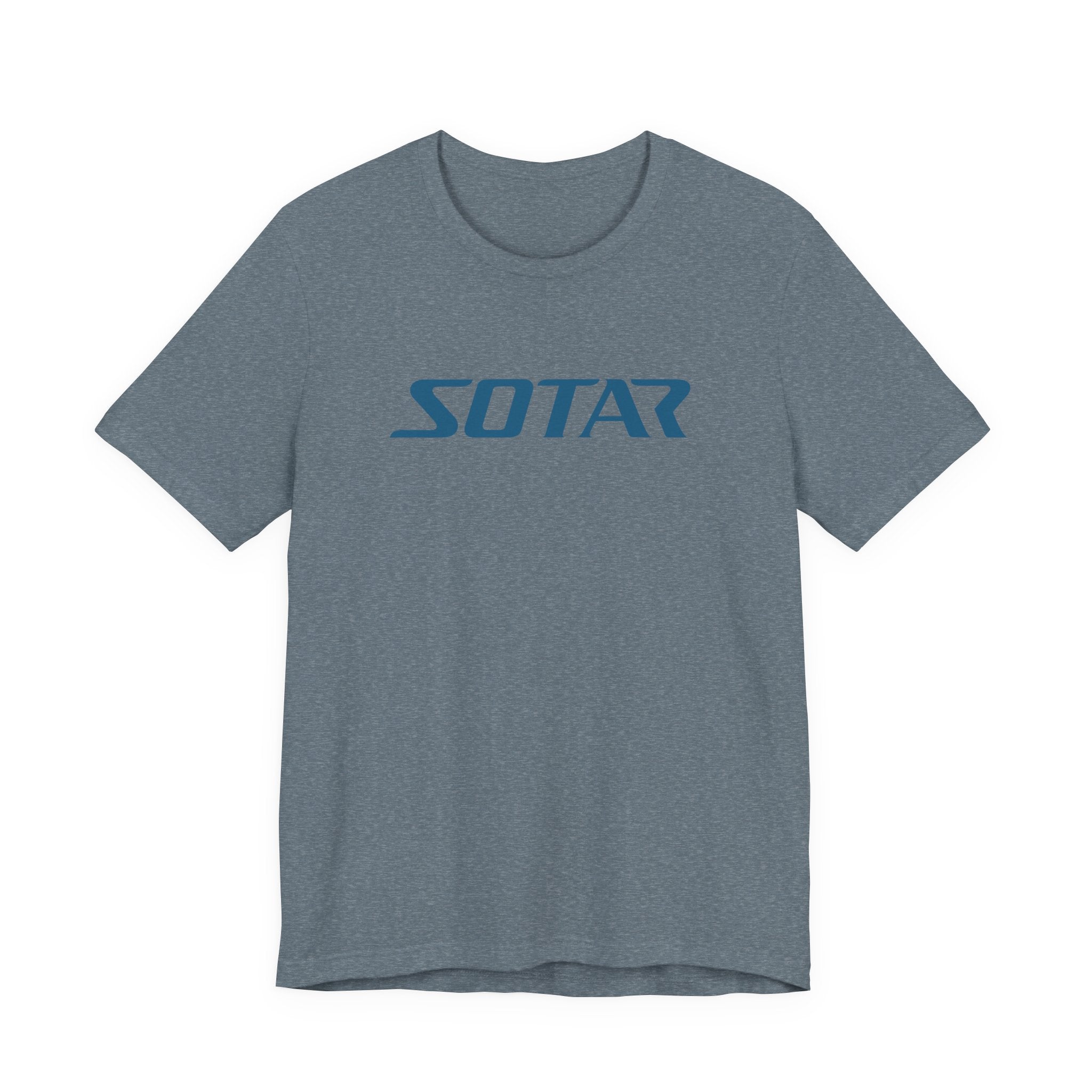 SOTAR Teal LOGO Graphic Tee - Unisex Casual T-Shirt, Everyday Outdoor
