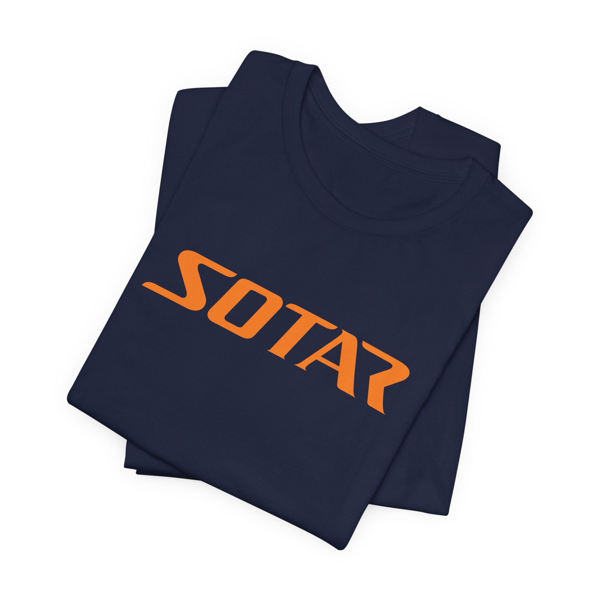 SOTAR Orange LOGO Graphic Tee - Unisex Casual T-Shirt, Everyday Outdoor