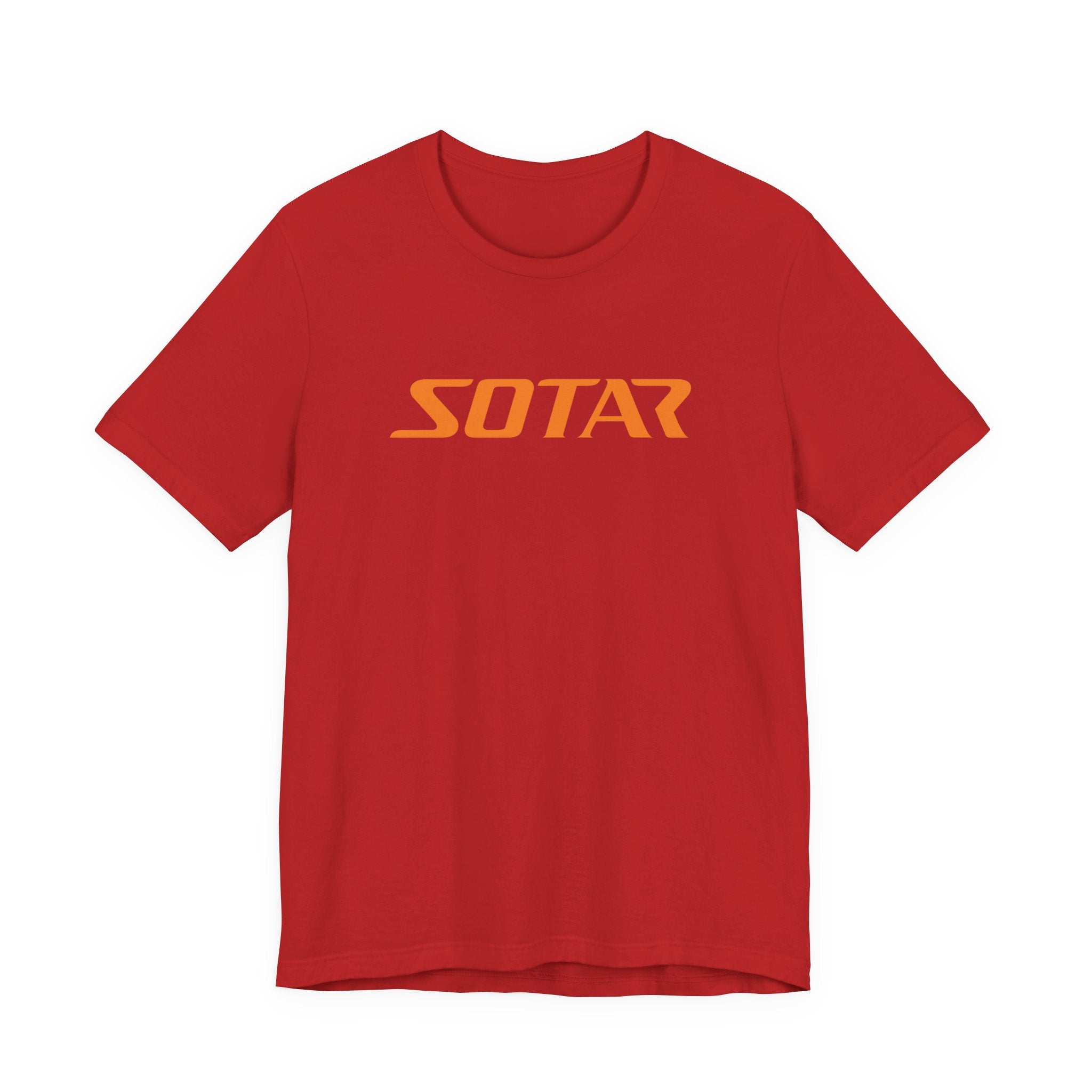 SOTAR Orange LOGO Graphic Tee - Unisex Casual T-Shirt, Everyday Outdoor