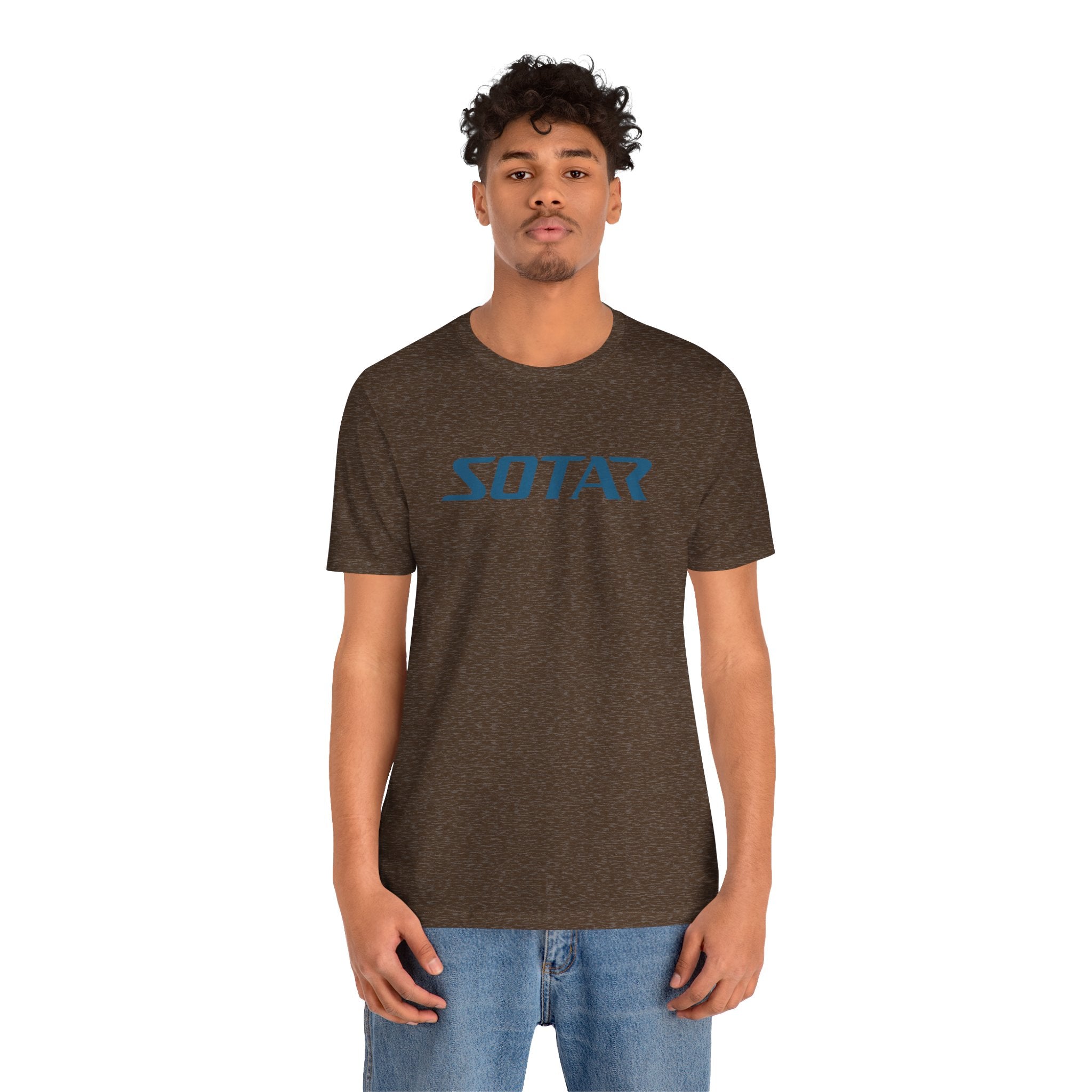 SOTAR Teal LOGO Graphic Tee - Unisex Casual T-Shirt, Everyday Outdoor