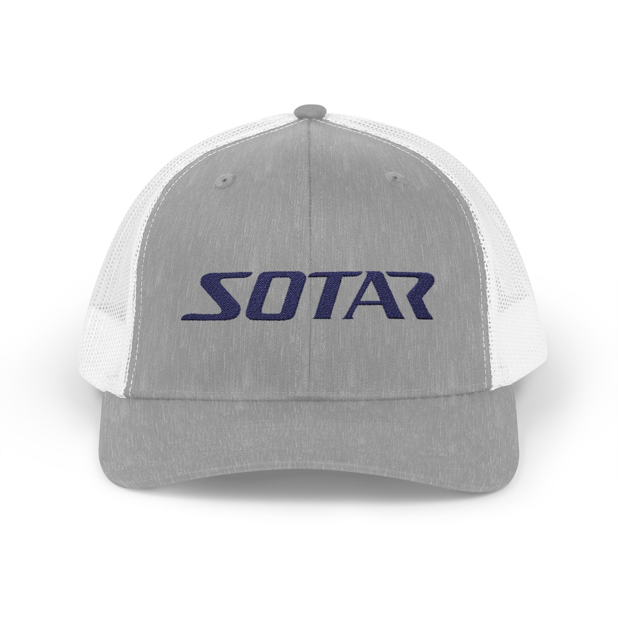 Snapback Trucker Cap - Blue Logo
