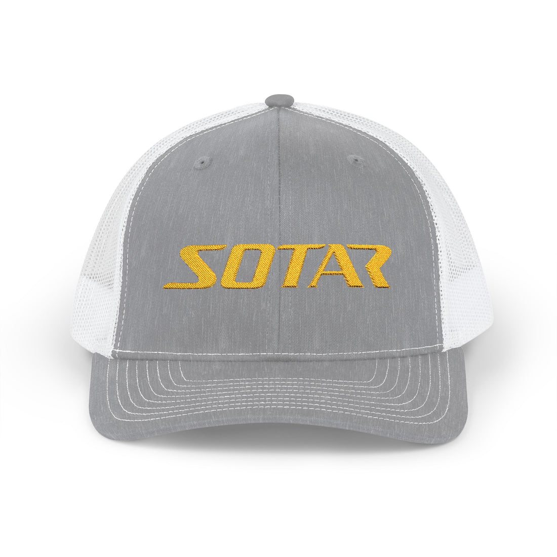 Snapback Trucker Cap - Yellow Logo