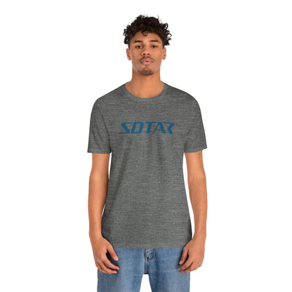 SOTAR Teal LOGO Graphic Tee - Unisex Casual T-Shirt, Everyday Outdoor