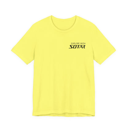 I Explore with SOTAR Black Logo - Liquid SL Series T-Shirt