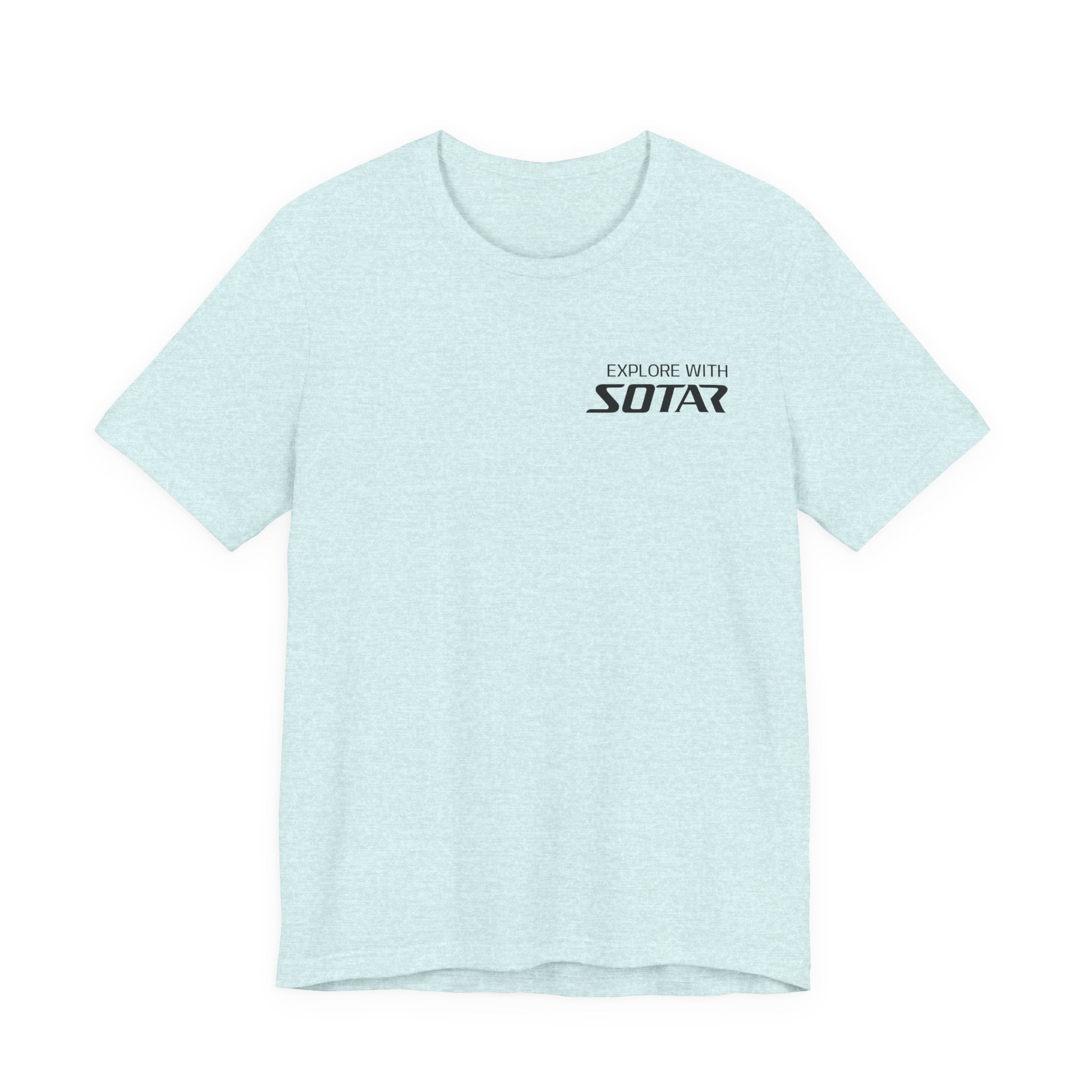 I Explore with SOTAR Black Logo - Liquid SL Series T-Shirt
