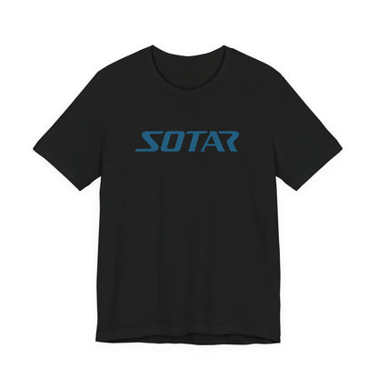 SOTAR Teal LOGO Graphic Tee - Unisex Casual T-Shirt, Everyday Outdoor