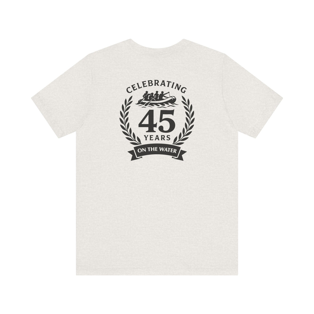SOTAR Black Logo Celebrating 45 Years Unisex Tee, Commemorative Shirt, Whitewater Rafting Anniversary T-Shirt