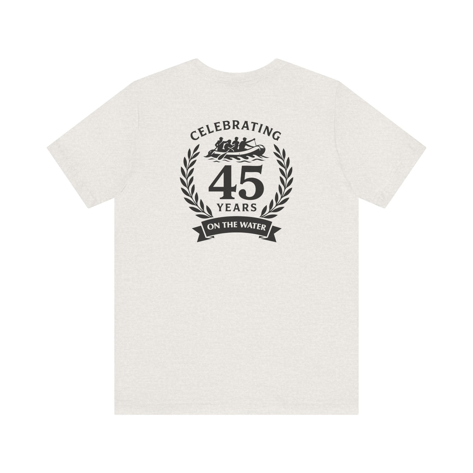SOTAR Black Logo Celebrating 45 Years Unisex Tee, Commemorative Shirt, Whitewater Rafting Anniversary T-Shirt