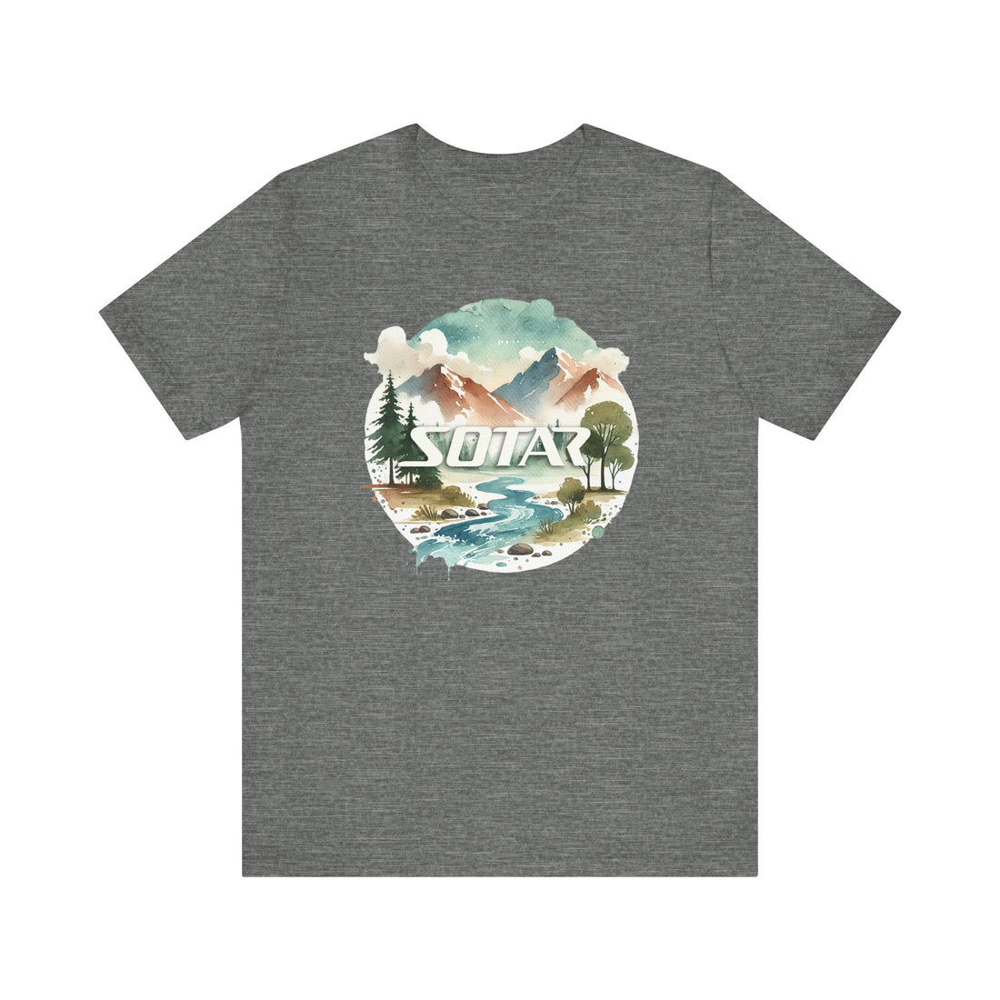 Unisex Short Sleeve Tee - Watercolor 202