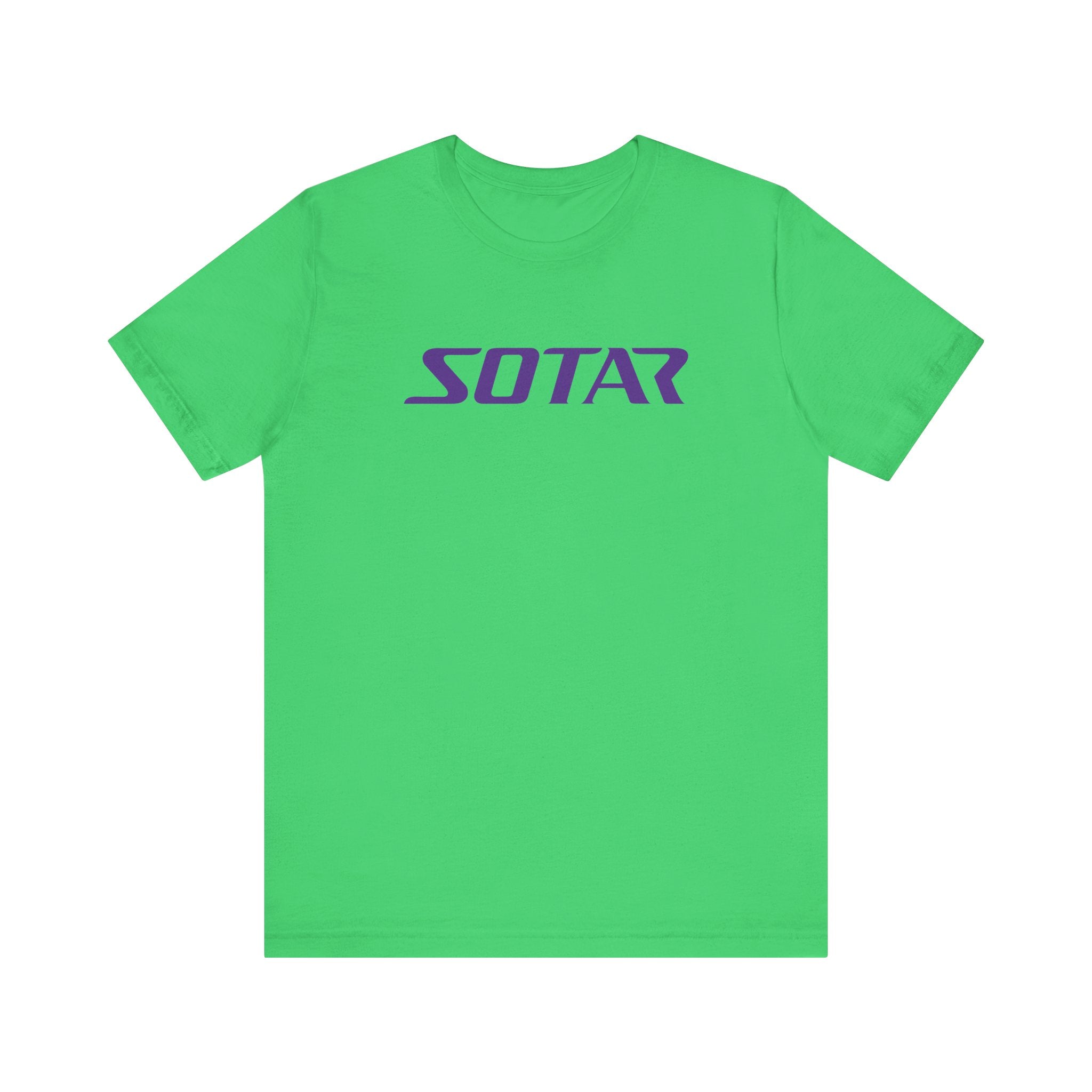 SOTAR Purple LOGO Graphic Tee - Unisex Casual T-Shirt, Everyday Outdoor