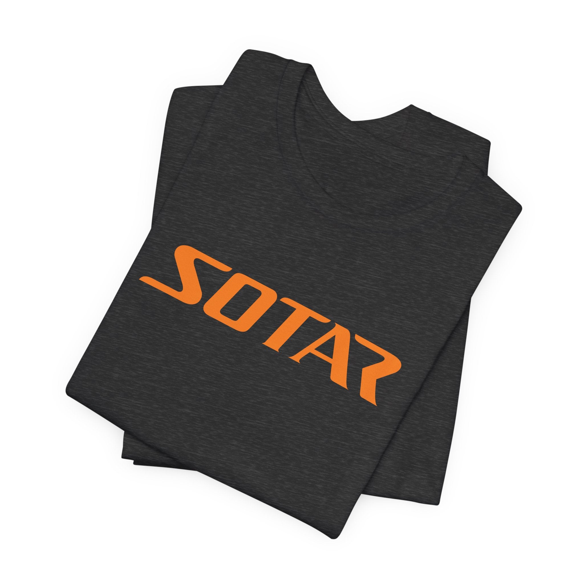 SOTAR Orange LOGO Graphic Tee - Unisex Casual T-Shirt, Everyday Outdoor