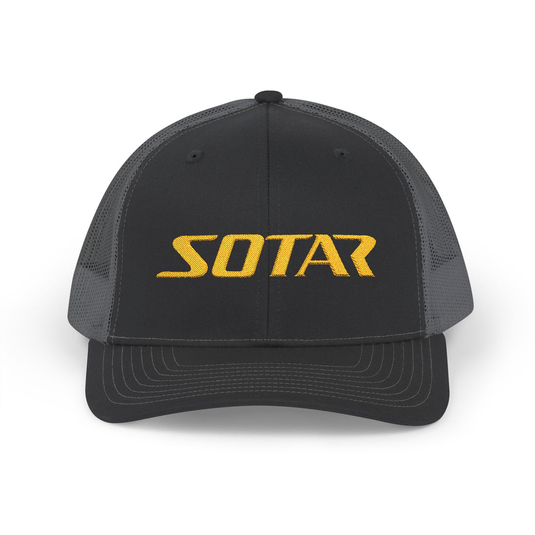 Snapback Trucker Cap - Yellow Logo