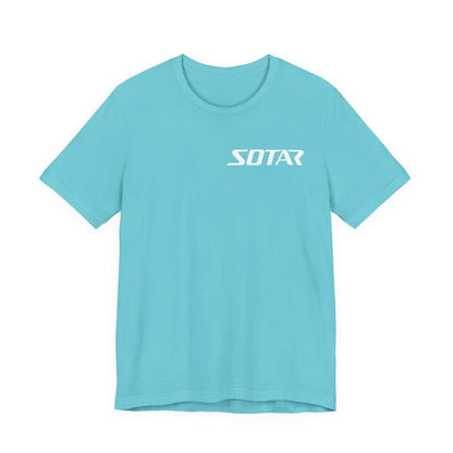 SOTAR White Logo Celebrating 45 Years Unisex Tee, Commemorative Shirt, Whitewater Rafting Anniversary T-Shirt