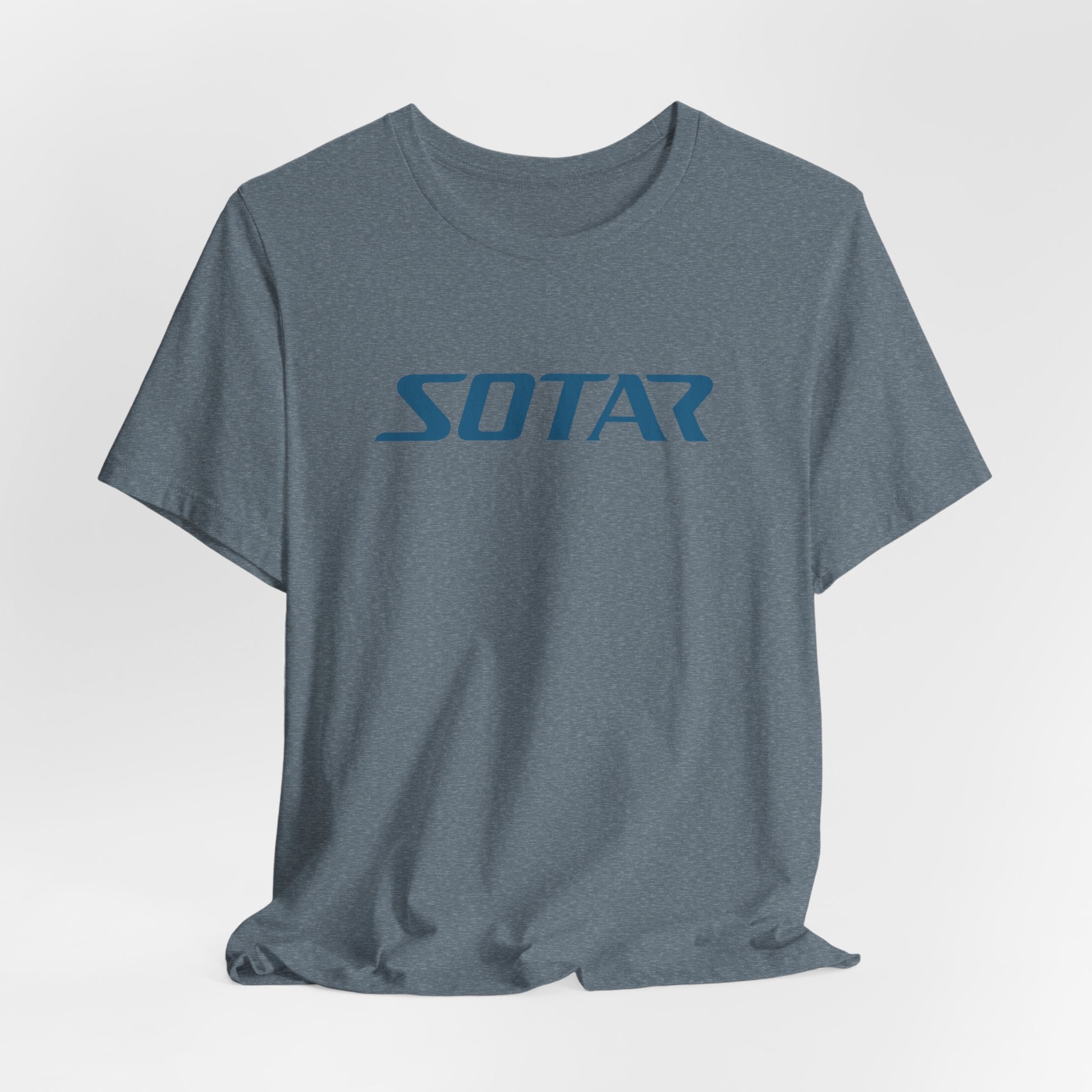 SOTAR Teal LOGO Graphic Tee - Unisex Casual T-Shirt, Everyday Outdoor