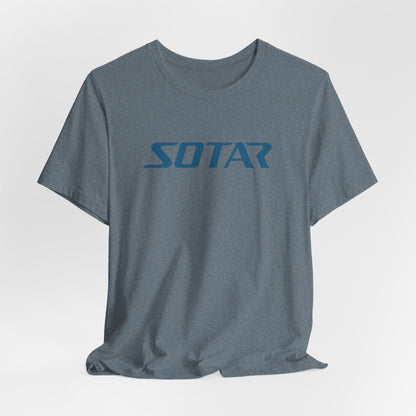 SOTAR Teal LOGO Graphic Tee - Unisex Casual T-Shirt, Everyday Outdoor
