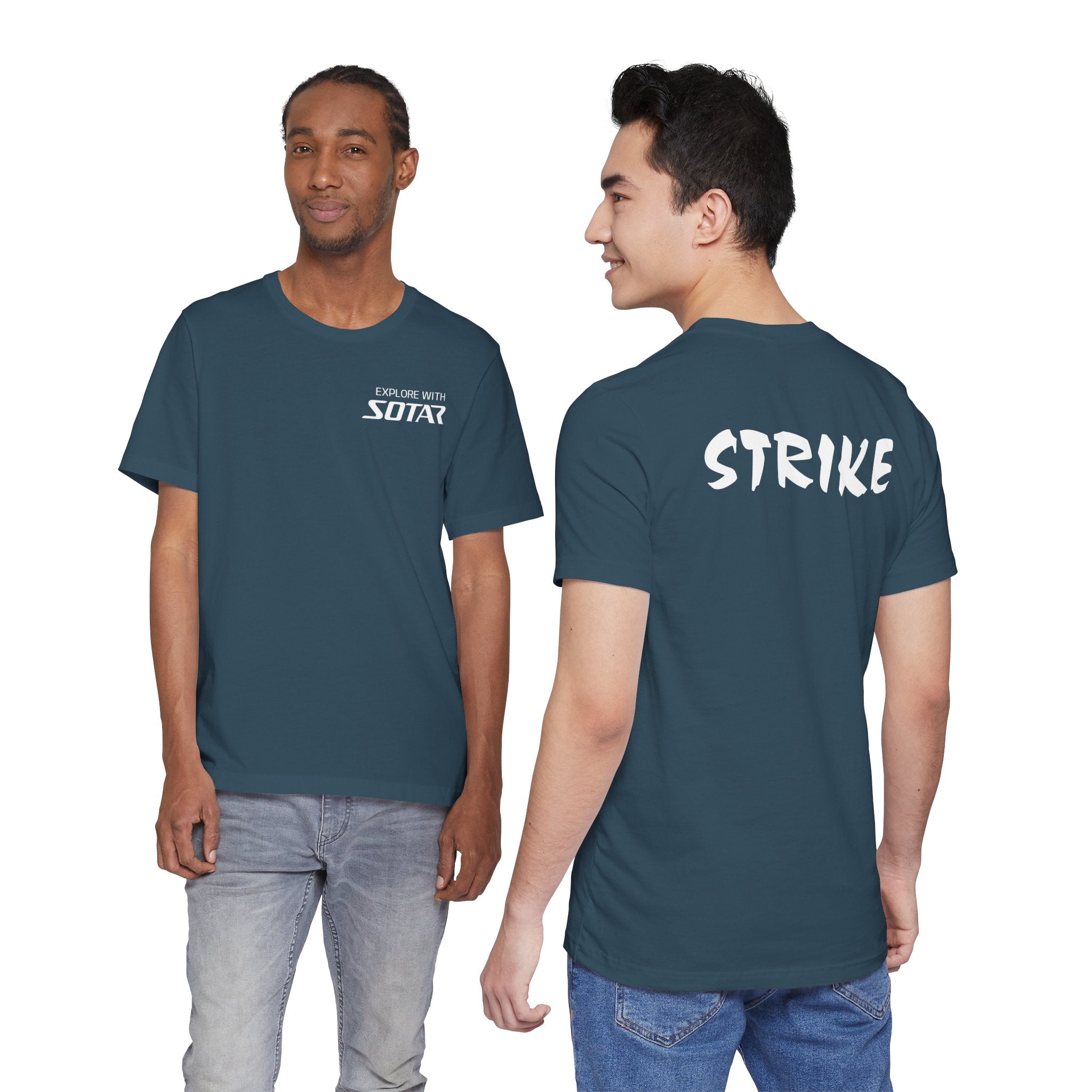 Strike Fishing Raft Logo T-Shirt - Explore with SOTAR