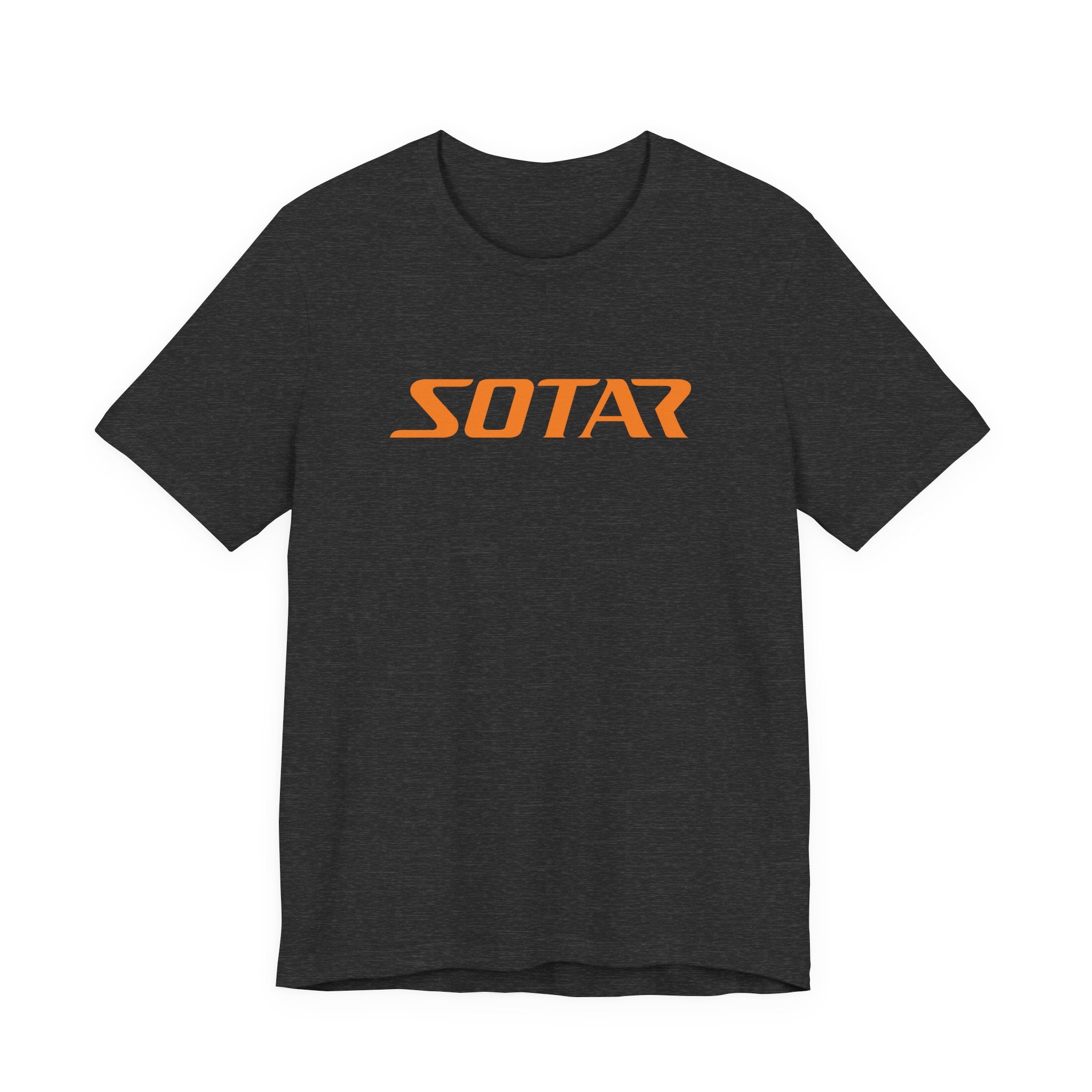 SOTAR Orange LOGO Graphic Tee - Unisex Casual T-Shirt, Everyday Outdoor