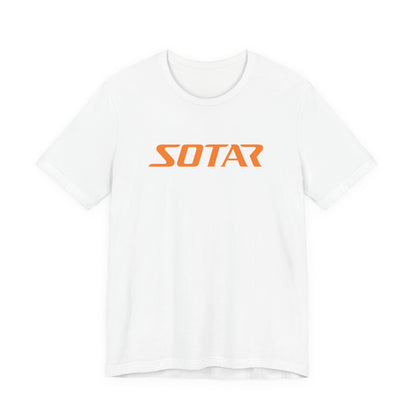 SOTAR Orange LOGO Graphic Tee - Unisex Casual T-Shirt, Everyday Outdoor