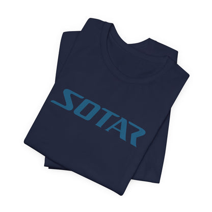 SOTAR Teal LOGO Graphic Tee - Unisex Casual T-Shirt, Everyday Outdoor