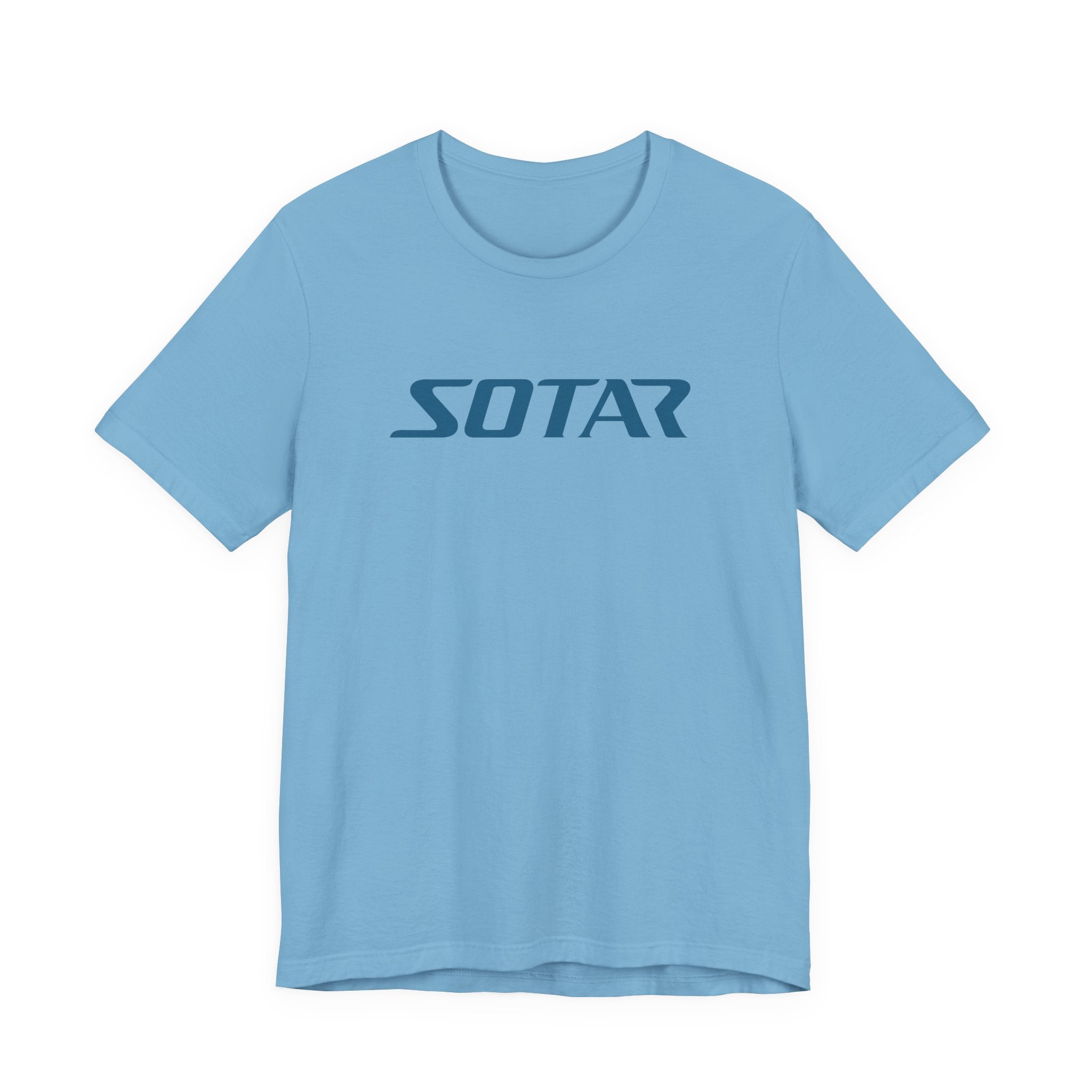SOTAR Teal LOGO Graphic Tee - Unisex Casual T-Shirt, Everyday Outdoor