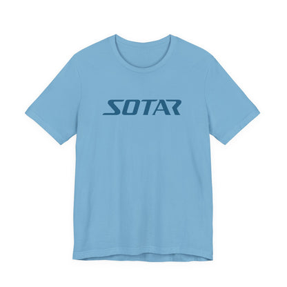 SOTAR Teal LOGO Graphic Tee - Unisex Casual T-Shirt, Everyday Outdoor