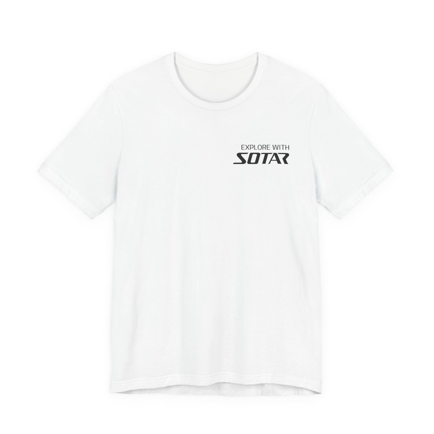 I Explore with SOTAR Black Logo - Liquid SL Series T-Shirt