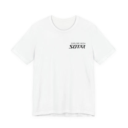 I Explore with SOTAR Black Logo - Liquid SL Series T-Shirt
