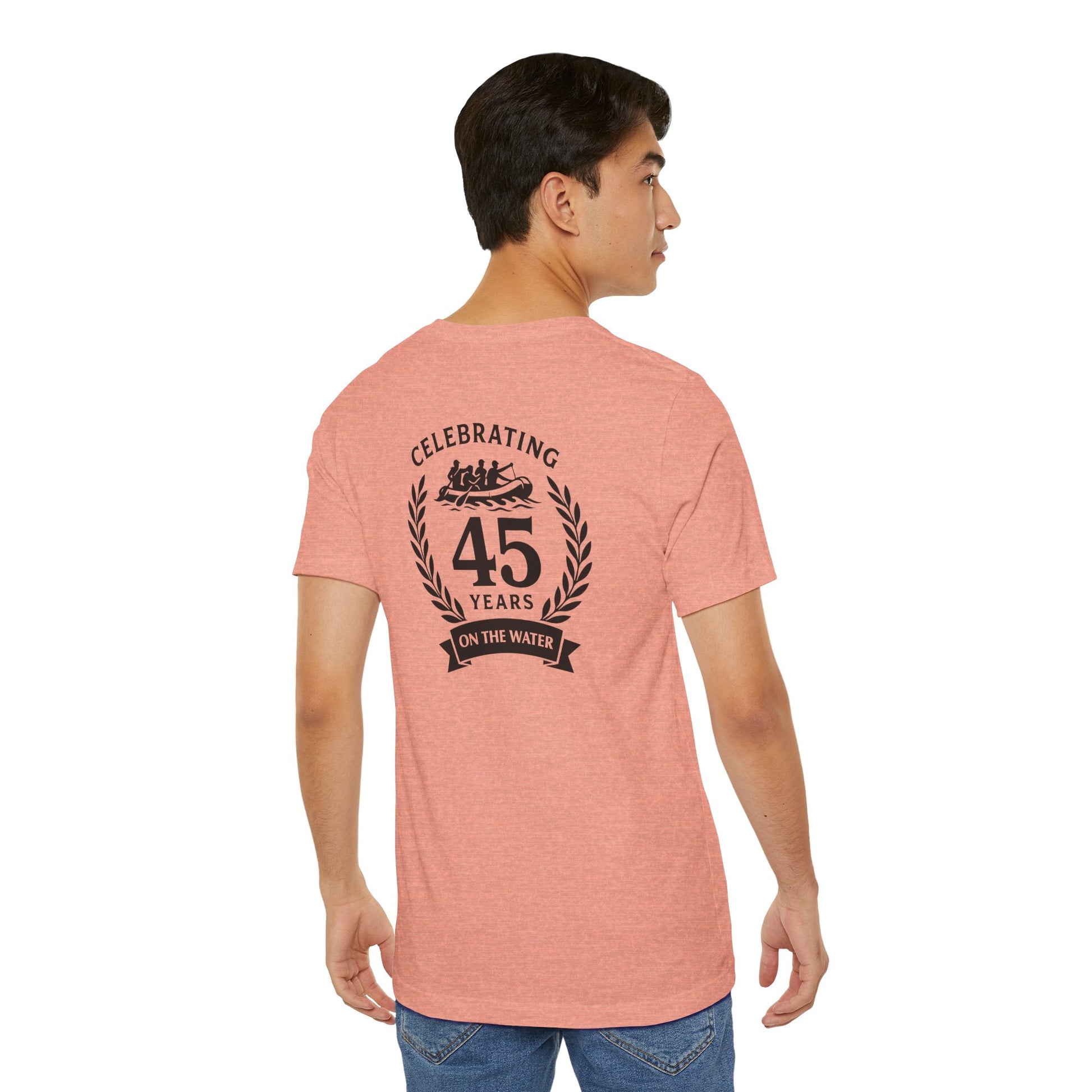 SOTAR Black Logo Celebrating 45 Years Unisex Tee, Commemorative Shirt, Whitewater Rafting Anniversary T-Shirt